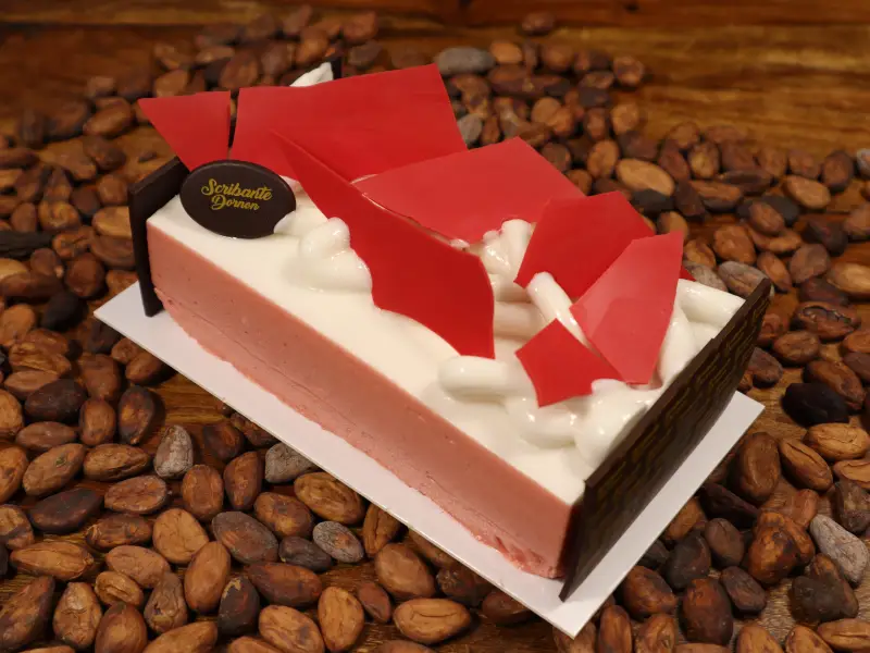 Pâtisseries entremets glaces fraise Bourgoin-Jallieu
