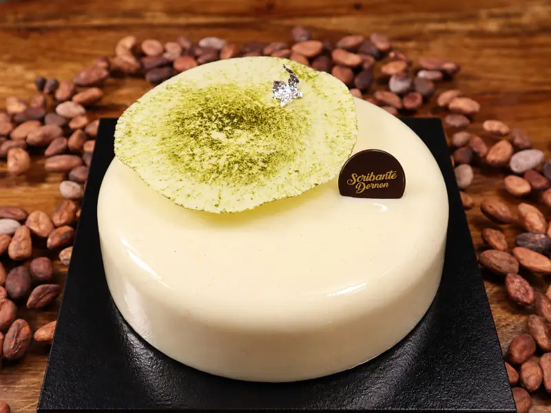 Pâtisserie pistache mascarpone et orange